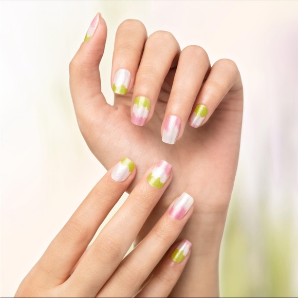 Color Street Other - *Retired* Color Street: To Dye For | Easter Spring Pastel Green Pink White